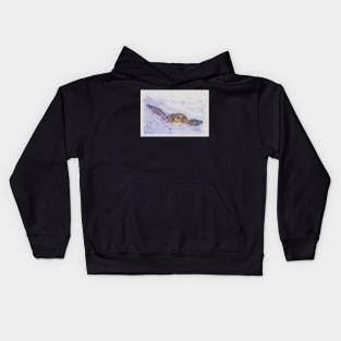 Green Sea Turtle Kids Hoodie